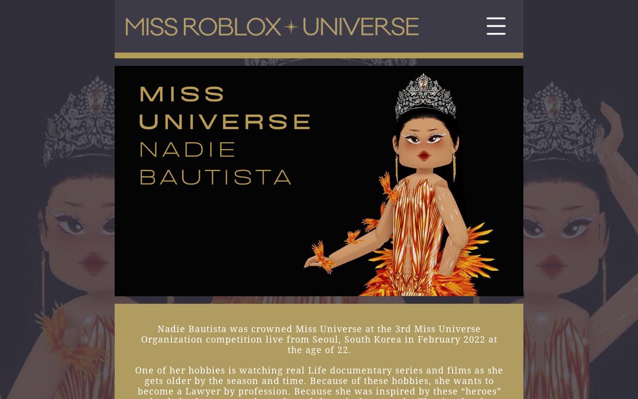 Miss Roblox Universe